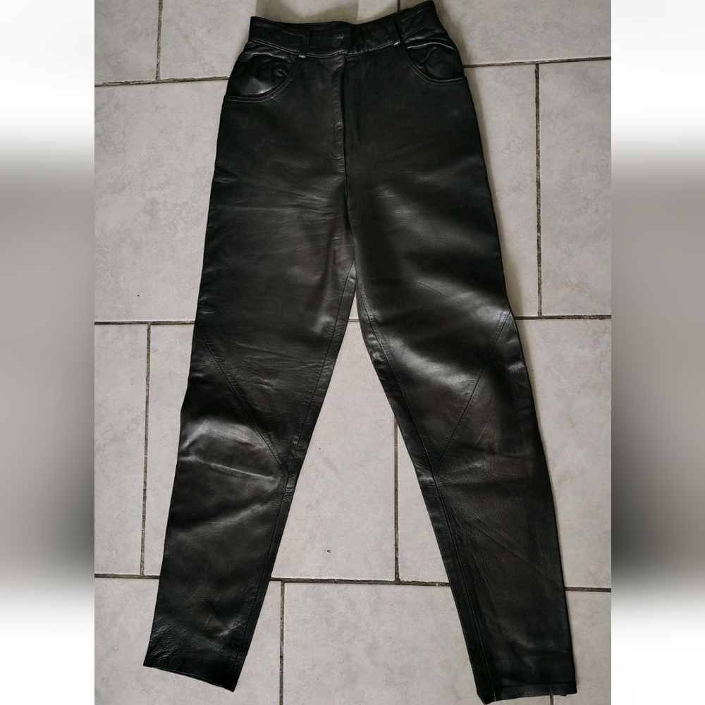 Tannery West Black Leather Apparel